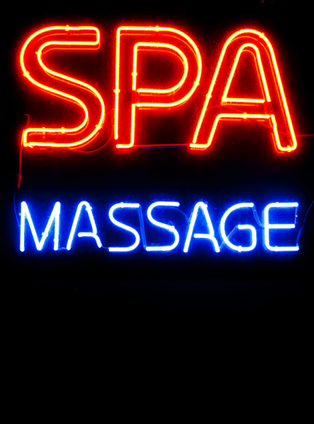 Massage businesses near truck stops can disguise commercial sex operations.